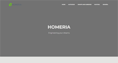 Desktop Screenshot of homeria.com